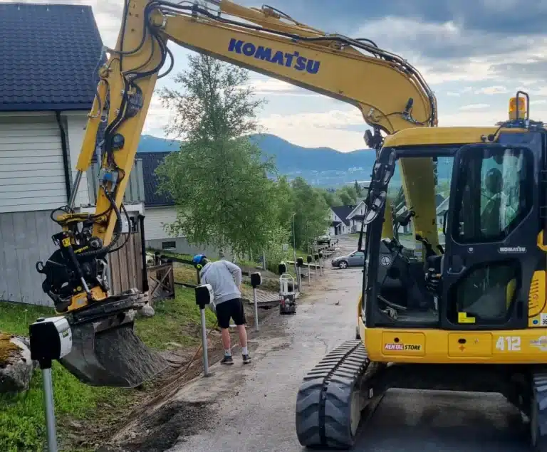 Dikesjustering i Tegefjäll