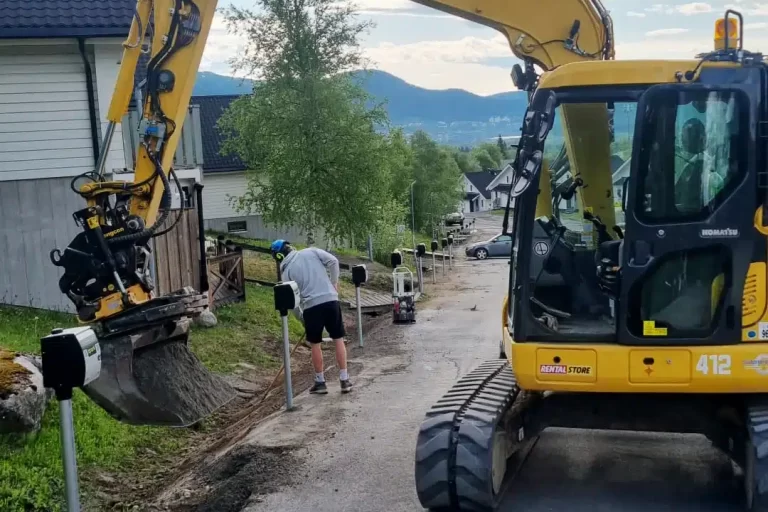 Dikesjustering i Tegefjäll