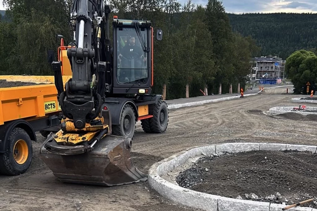 Asfaltsjustering Duved