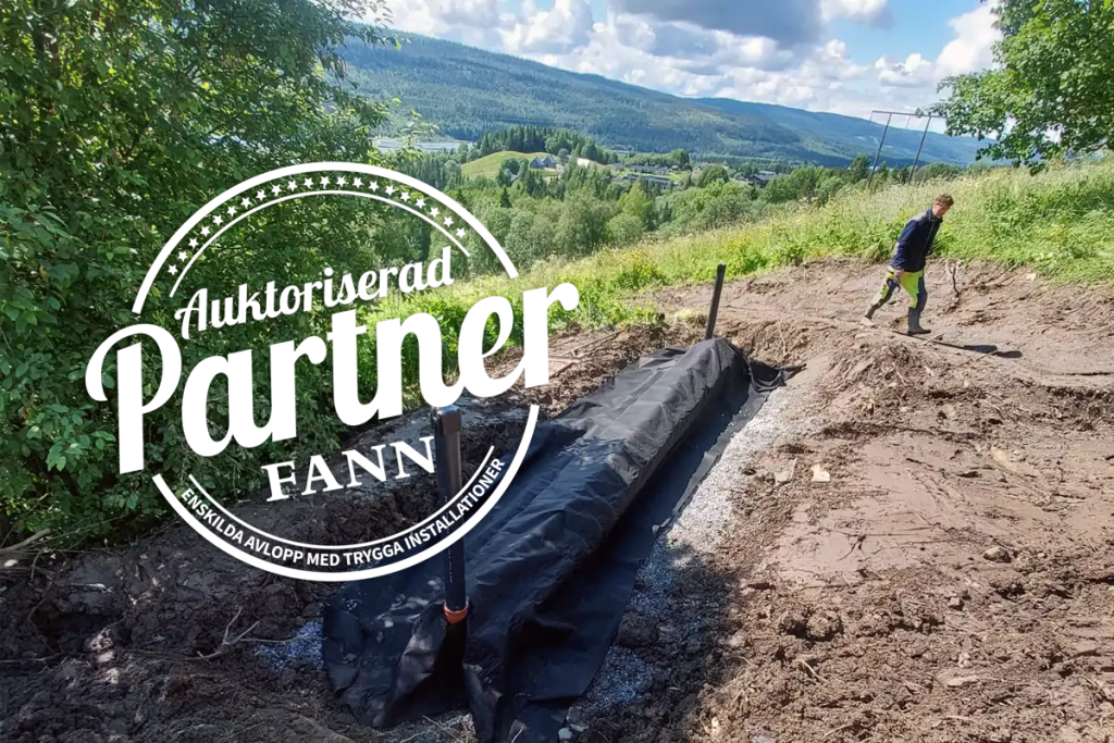 Enskilt avlopp Fann auktoriserad partner